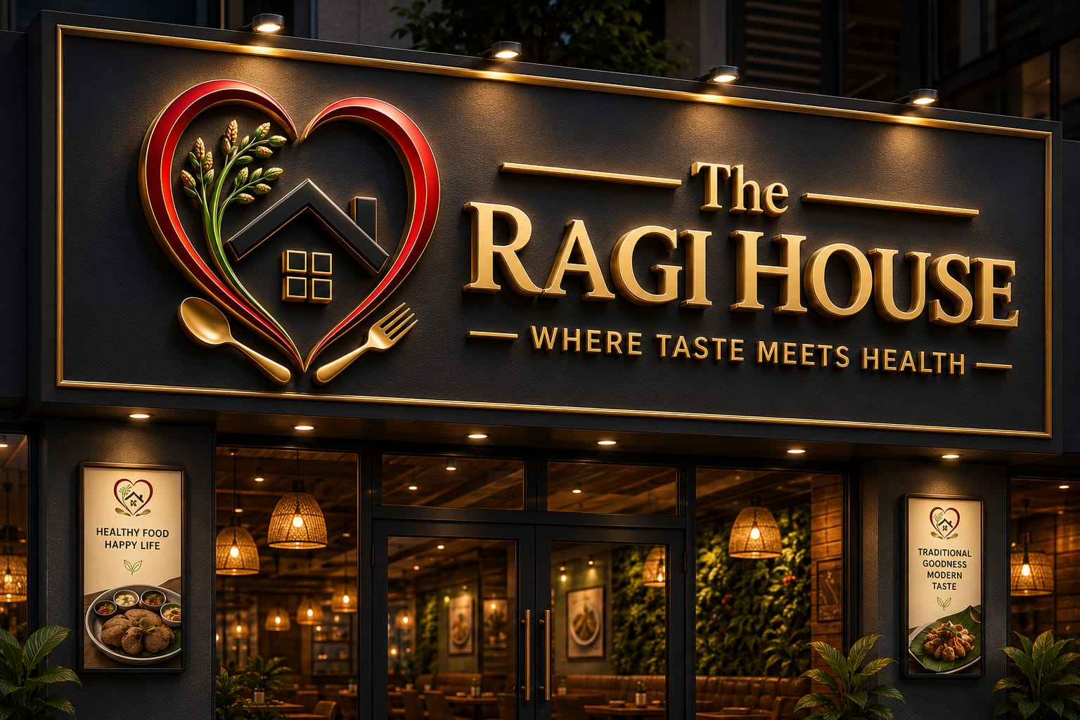 The Ragi House background